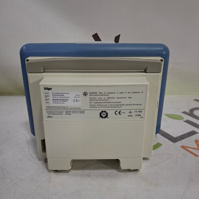 Draeger Medical Infinity Gamma Patient Monitor