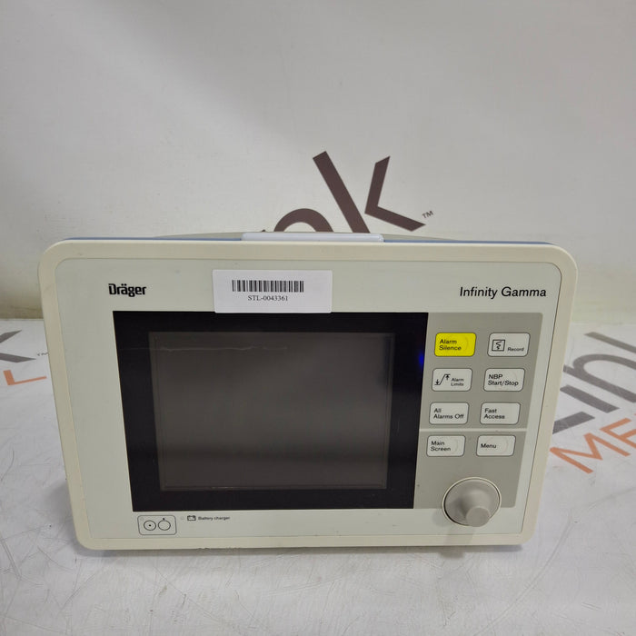 Draeger Medical Infinity Gamma Patient Monitor