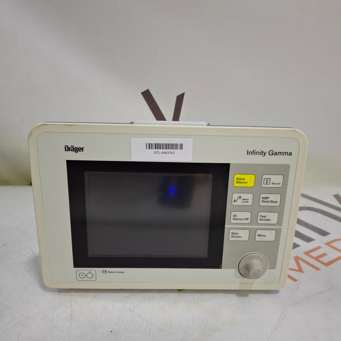 Draeger Medical Infinity Gamma Patient Monitor