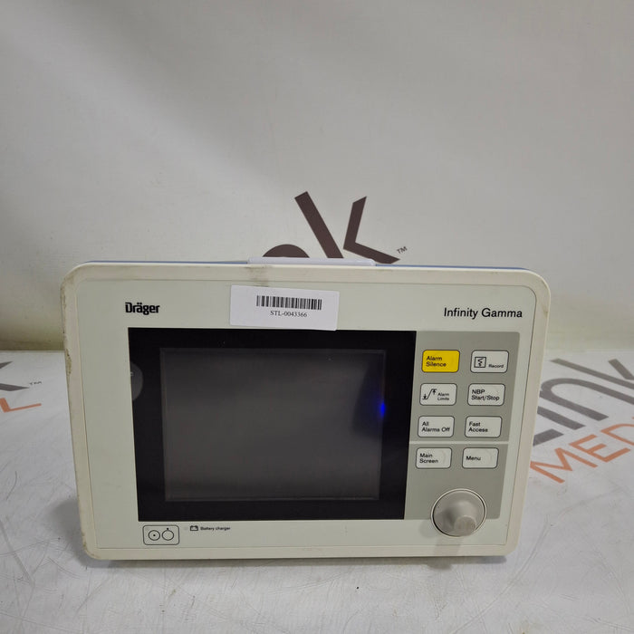 Draeger Medical Infinity Gamma Patient Monitor