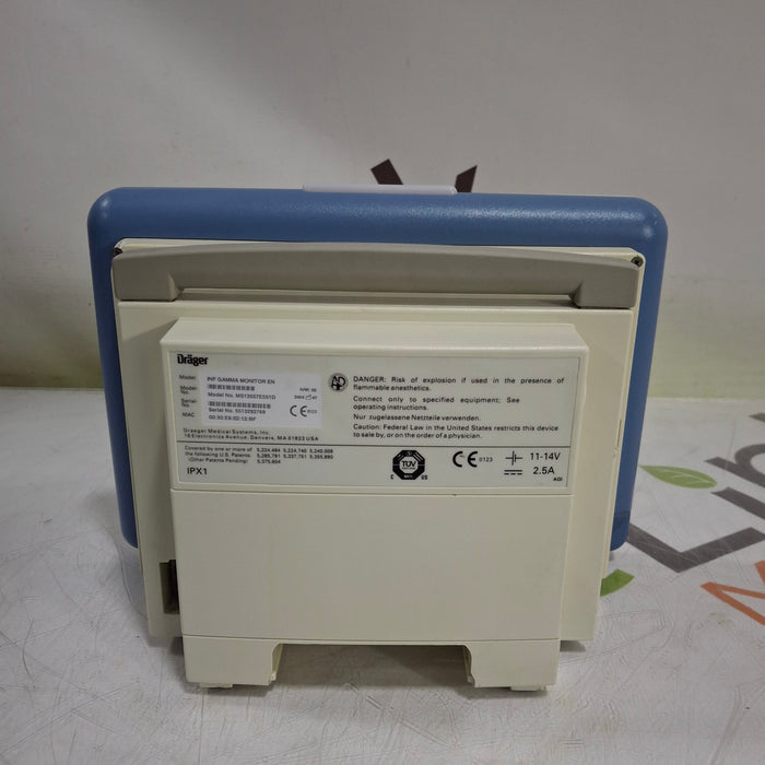 Draeger Medical Infinity Gamma Patient Monitor
