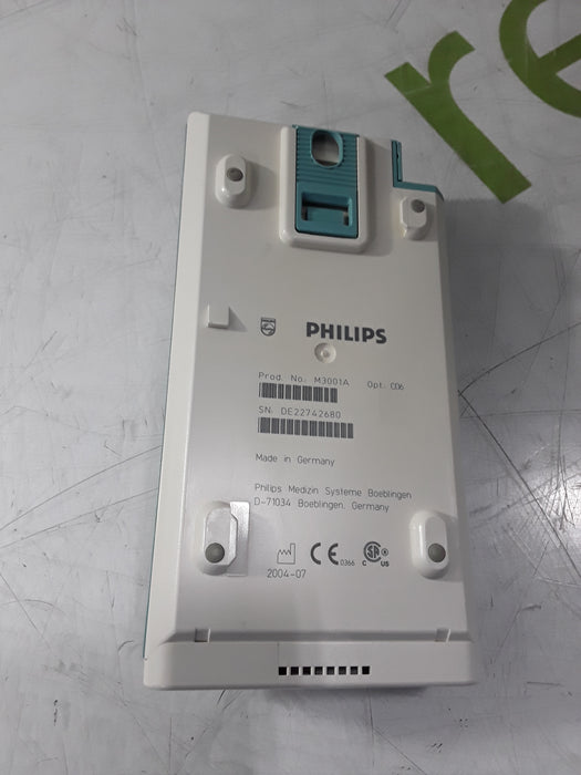 Philips M3001A-C06 Fast SpO2, NIBP, ECG, Temp, IBP MMS Module