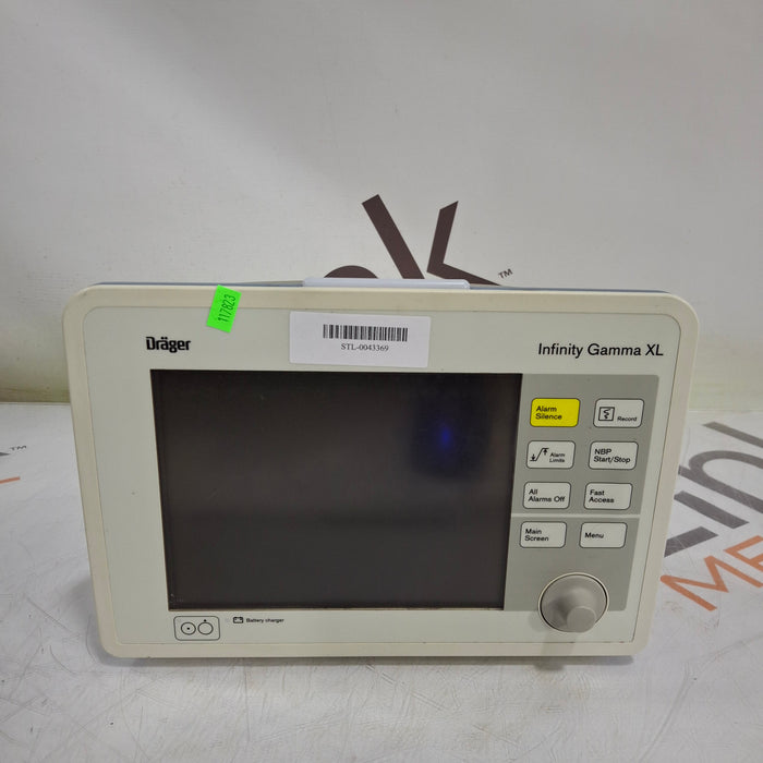 Draeger Medical Infinity Gamma XL Patient Monitor