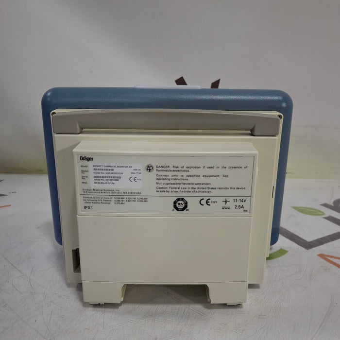 Draeger Medical Infinity Gamma XL Patient Monitor