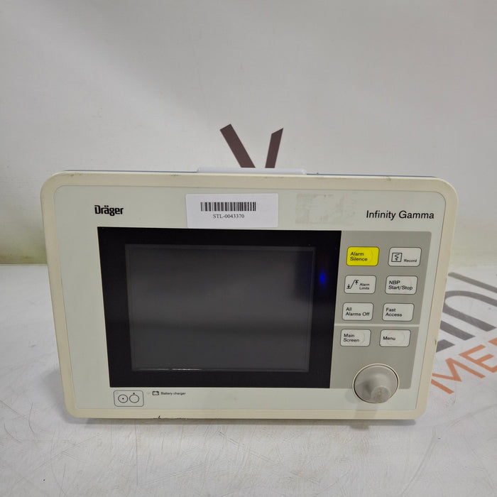 Draeger Medical Infinity Gamma Patient Monitor