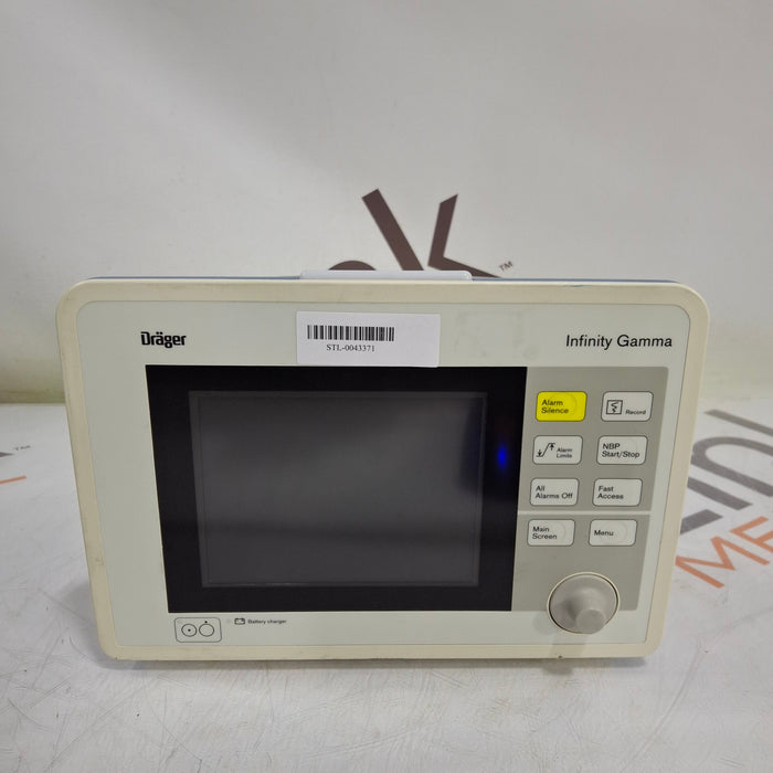 Draeger Medical Infinity Gamma Patient Monitor