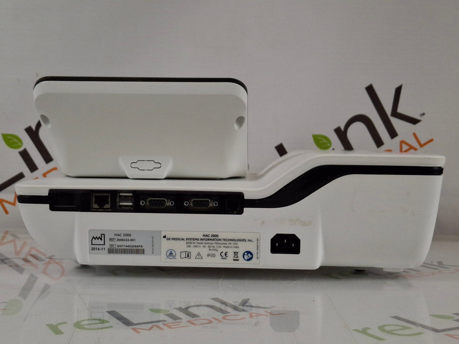 GE Healthcare MAC 2000 ECG