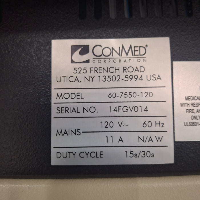 ConMed 7550 Electrosurgical Generator