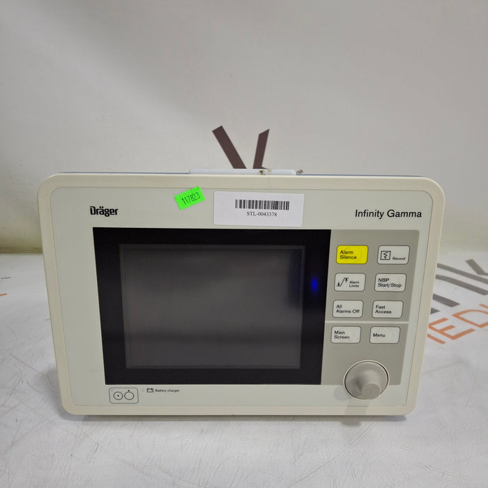 Draeger Medical Infinity Gamma Patient Monitor