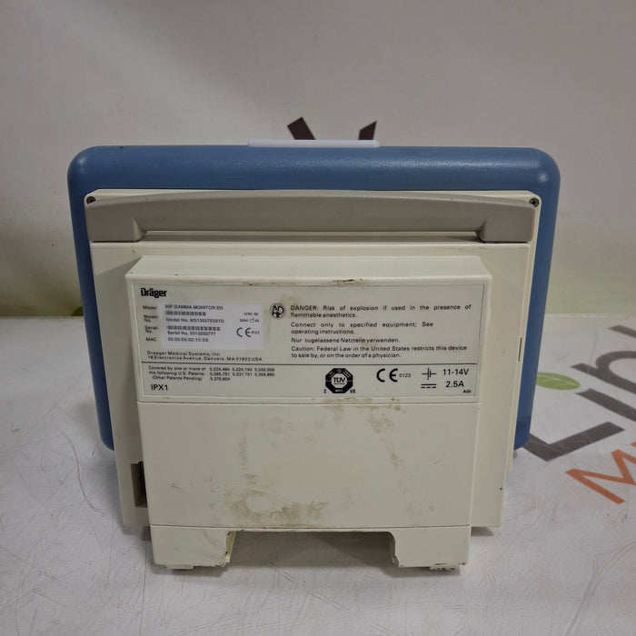 Draeger Medical Infinity Gamma Patient Monitor