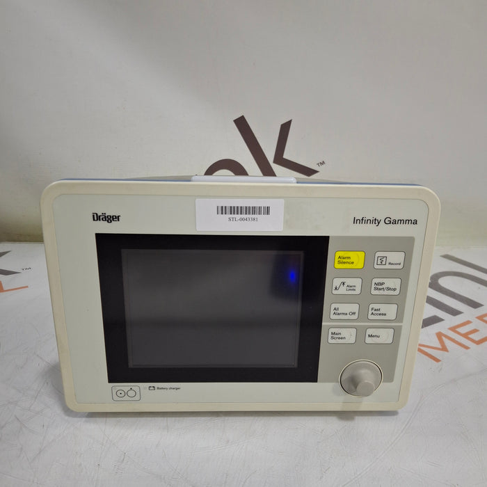 Draeger Medical Infinity Gamma Patient Monitor
