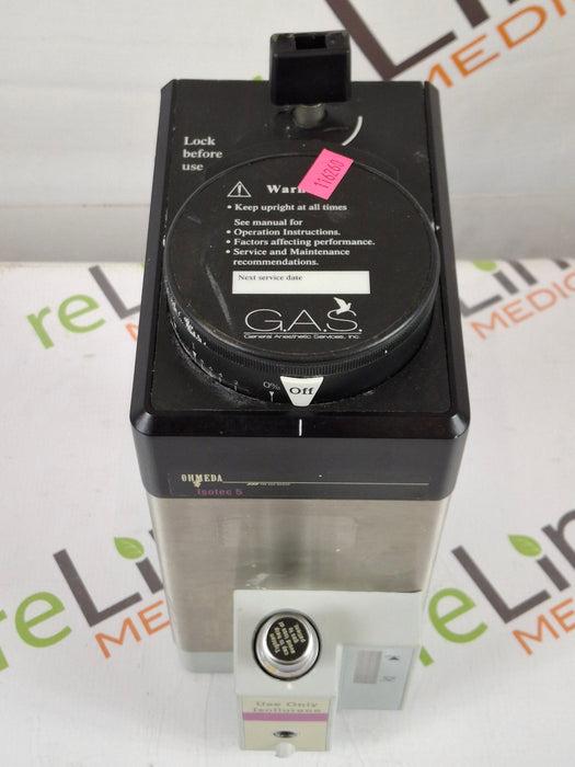 Datex-Ohmeda Isotec 5 Isoflurane Vaporizer