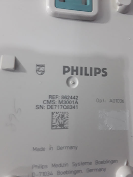 Philips M3001A-A01C06 Fast SpO2, NIBP, ECG, Temp, IBP MMS Module