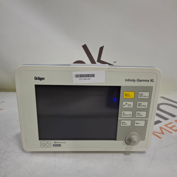 Draeger Medical Infinity Gamma XL Patient Monitor