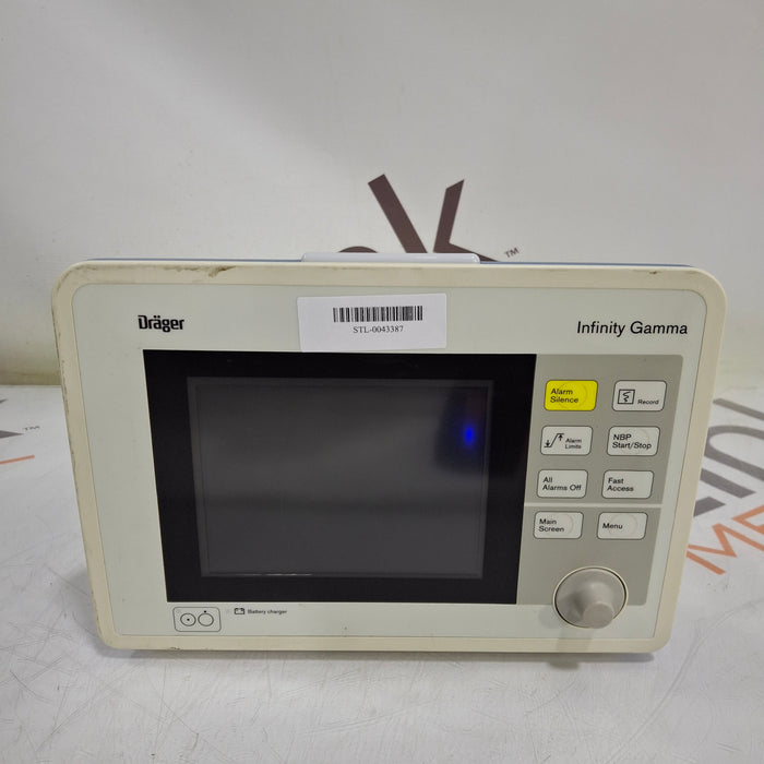 Draeger Medical Infinity Gamma Patient Monitor