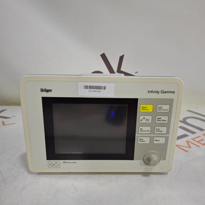 Draeger Medical Infinity Gamma Patient Monitor