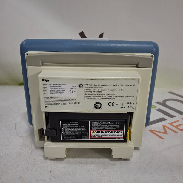 Draeger Medical Infinity Gamma Patient Monitor