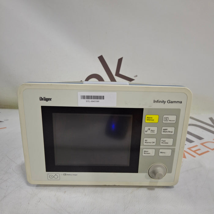 Draeger Medical Infinity Gamma Patient Monitor