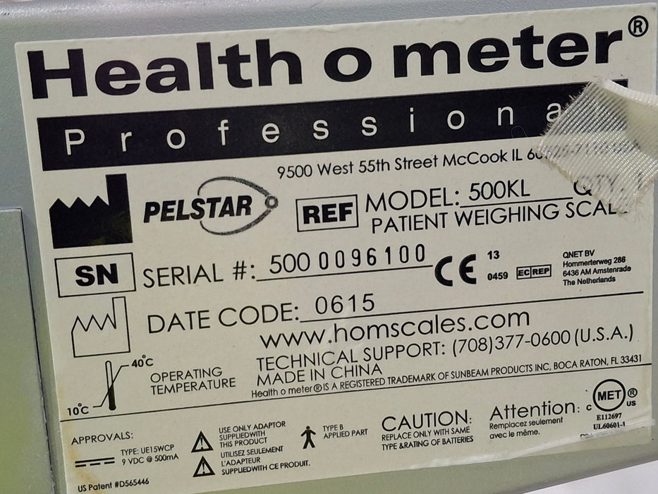 Health O Meter 500KL Eye Level Digital Medical Scale