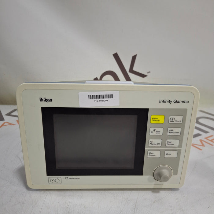 Draeger Medical Infinity Gamma Patient Monitor