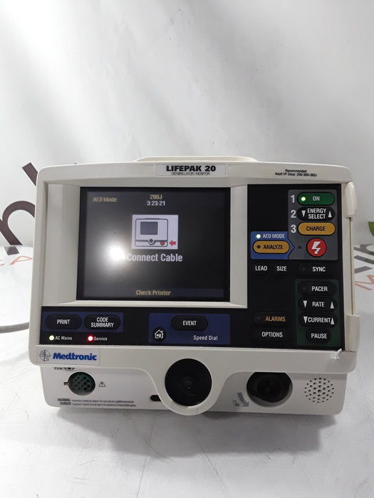 Physio-Control LifePak 20 Defibrillator