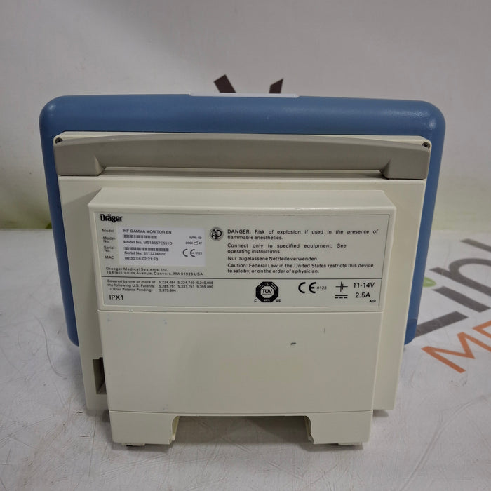 Draeger Medical Infinity Gamma Patient Monitor