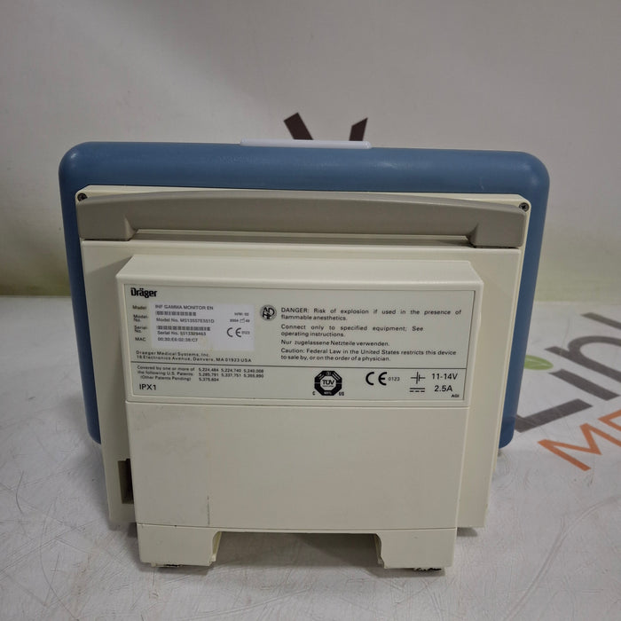 Draeger Medical Infinity Gamma Patient Monitor
