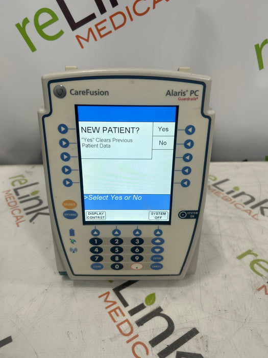 CareFusion Alaris 8015 Large Screen POC Infusion Pump