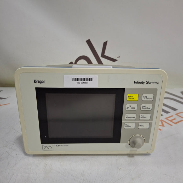 Draeger Medical Infinity Gamma Patient Monitor