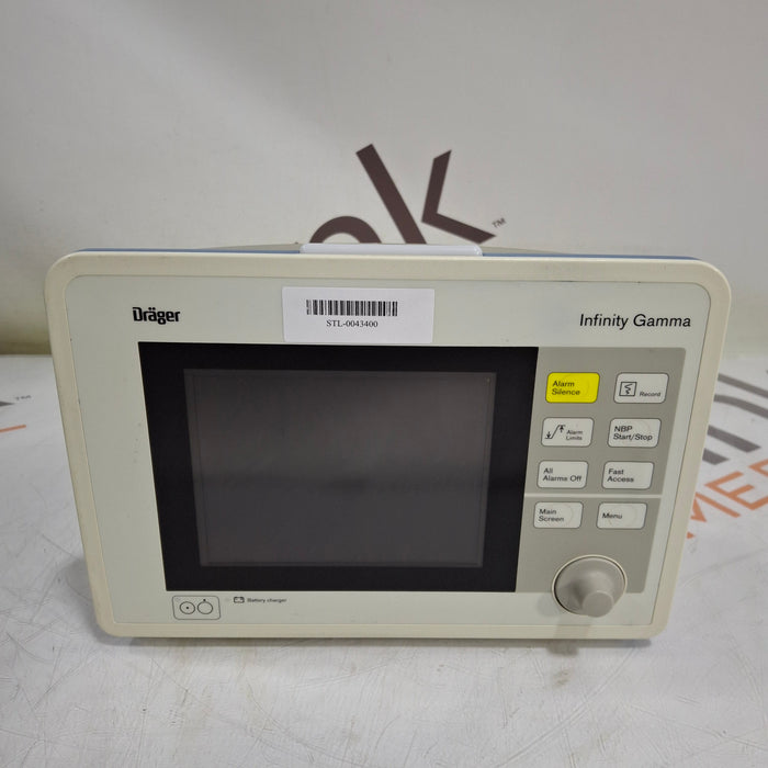 Draeger Medical Infinity Gamma Patient Monitor