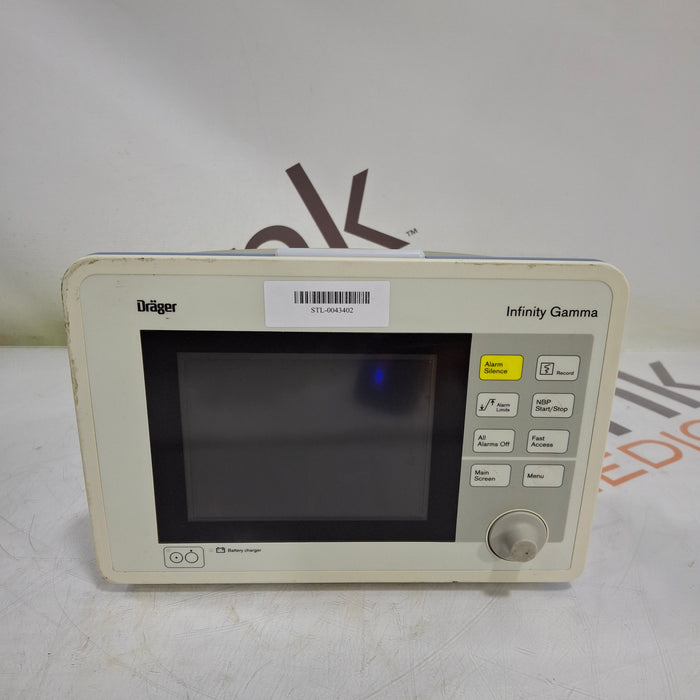 Draeger Medical Infinity Gamma Patient Monitor