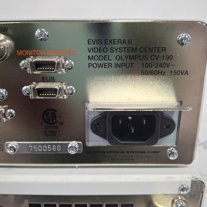 Olympus 190 Video Endoscopy System