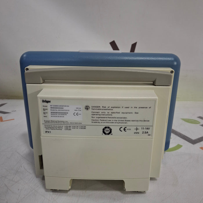 Draeger Medical Infinity Gamma Patient Monitor