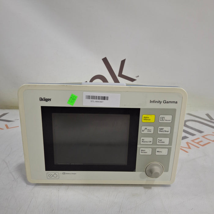 Draeger Medical Infinity Gamma Patient Monitor