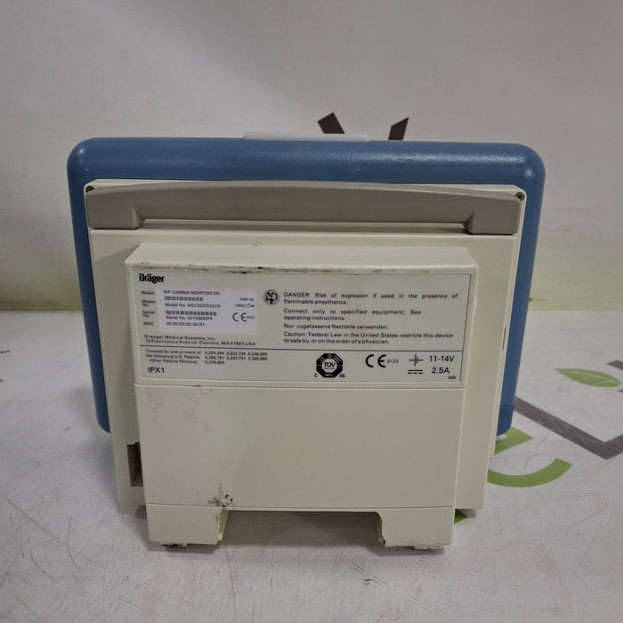 Draeger Medical Infinity Gamma Patient Monitor