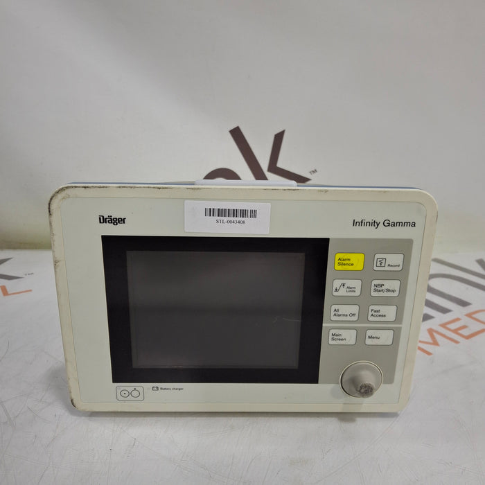 Draeger Medical Infinity Gamma Patient Monitor