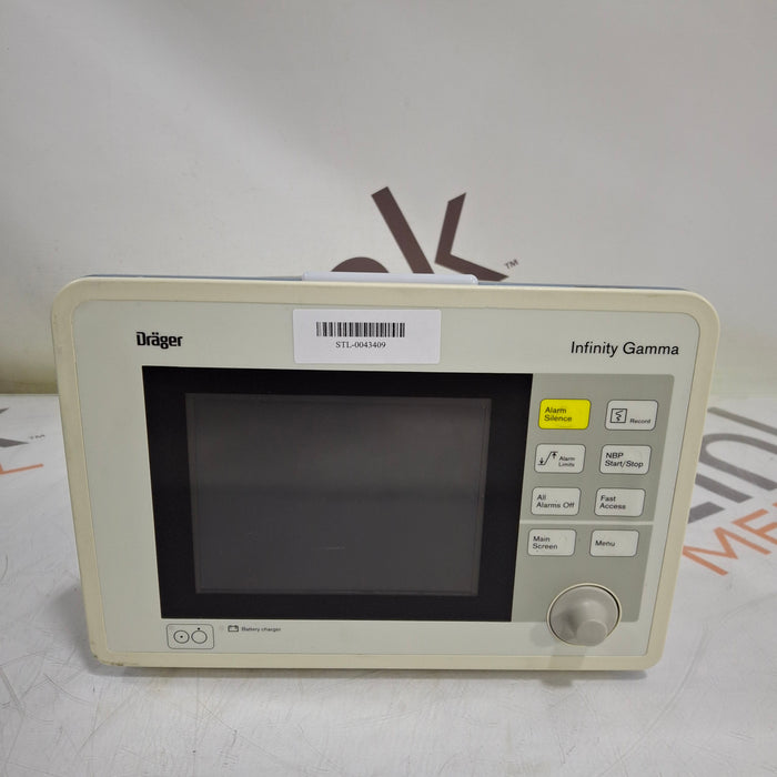 Draeger Medical Infinity Gamma Patient Monitor