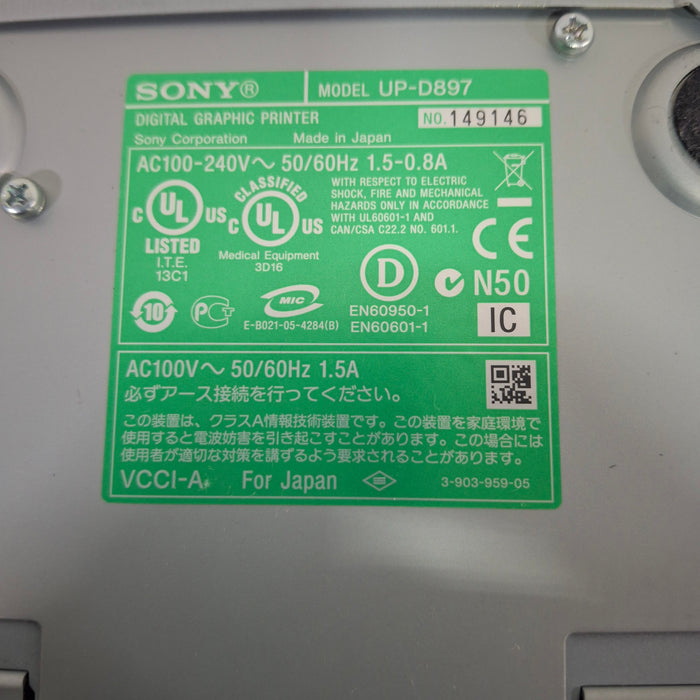 Sony UP-D897 Digital Graphic Printer