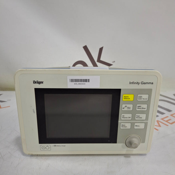 Draeger Medical Infinity Gamma Patient Monitor
