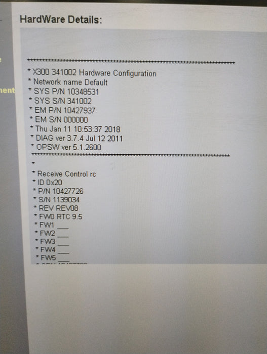 Siemens Acuson X300 Ultrasound