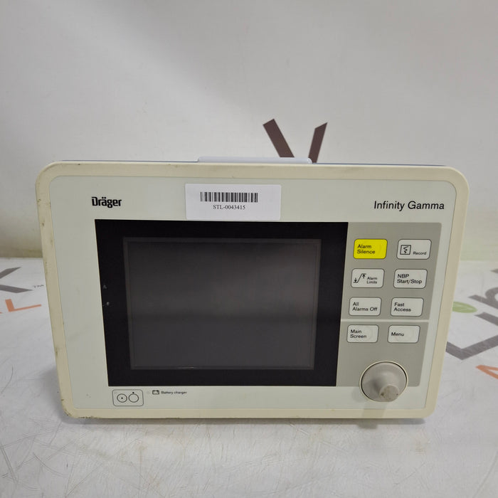 Draeger Medical Infinity Gamma Patient Monitor