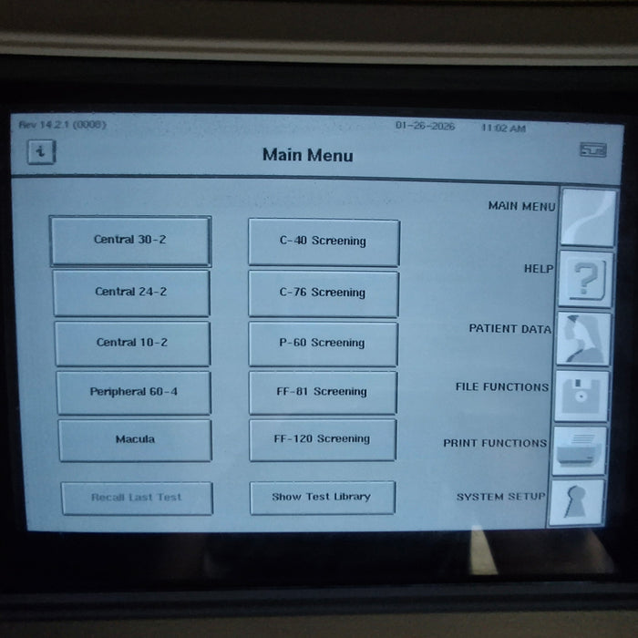 Carl Zeiss 720 Humphrey Field Analyzer
