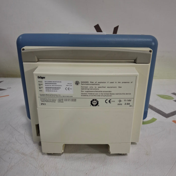 Draeger Medical Infinity Gamma Patient Monitor