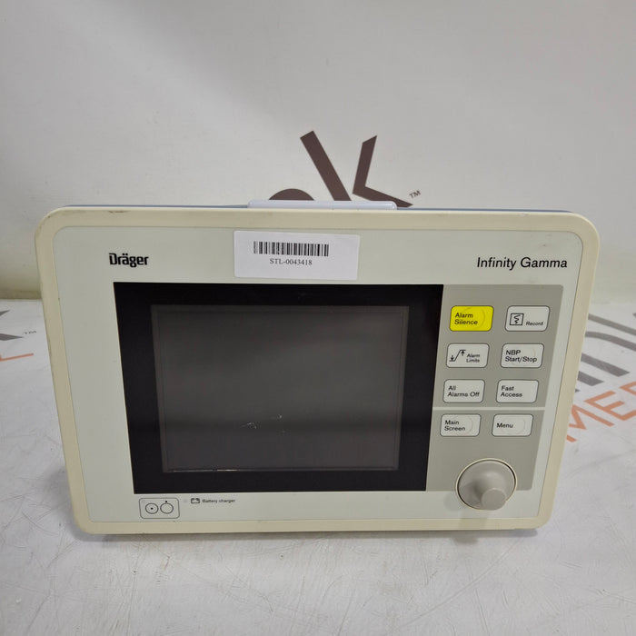 Draeger Medical Infinity Gamma Patient Monitor