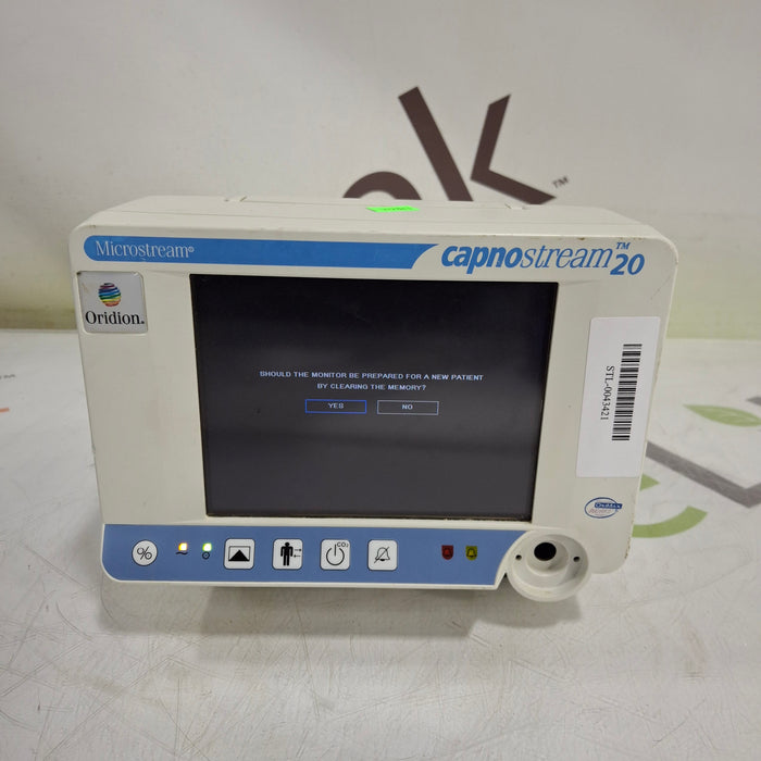Oridion Capnostream 20 Capnography Monitor