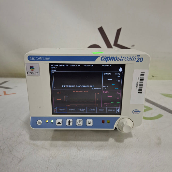 Oridion Capnostream 20 Capnography Monitor