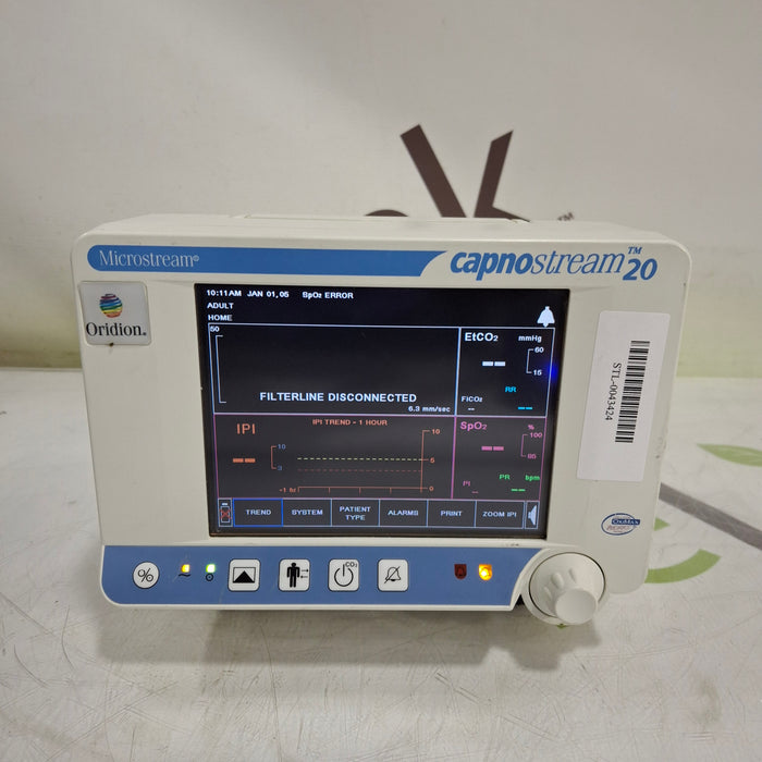 Oridion Capnostream 20 Capnography Monitor