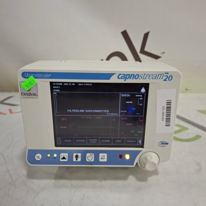 Oridion Capnostream 20 Capnography Monitor