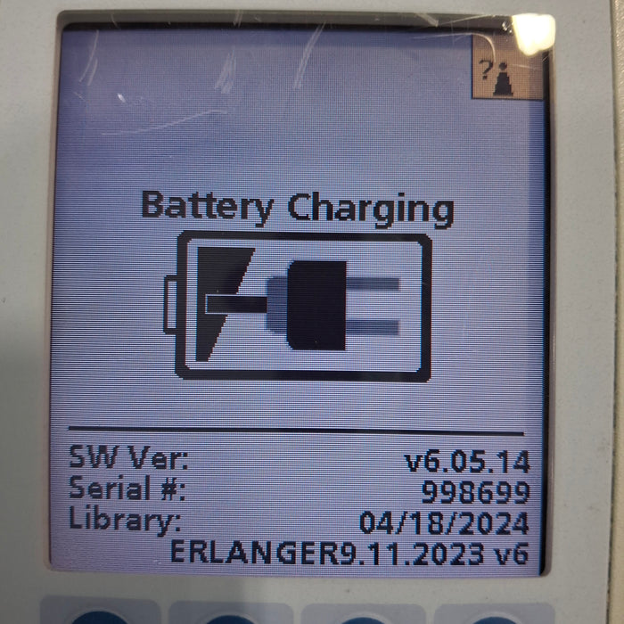Baxter Sigma Spectrum 6.05.14 with B/G Battery Infusion Pump
