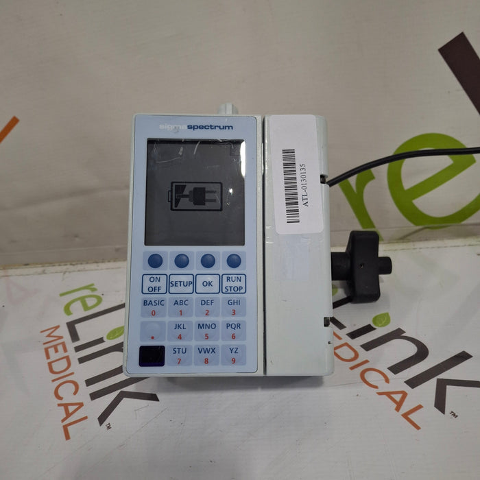Baxter Sigma Spectrum 6.05.14 with B/G Battery Infusion Pump